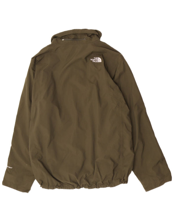 Męska kurtka wiatrówka The North Face UK 40, duża, zielona nylonowa