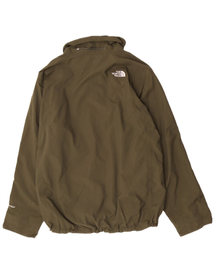 Męska kurtka wiatrówka The North Face UK 40, duża, zielona nylonowa