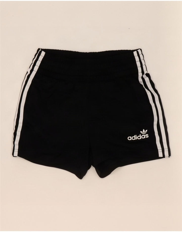 Damskie spodenki sportowe Adidas UK 4 XS, czarny poliester