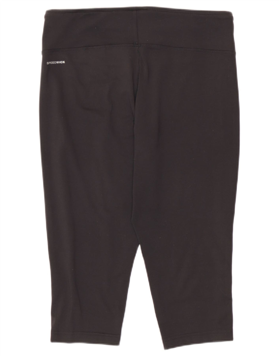 Damskie legginsy Reebok Capri UK 16/18, duże, czarne, poliestrowe