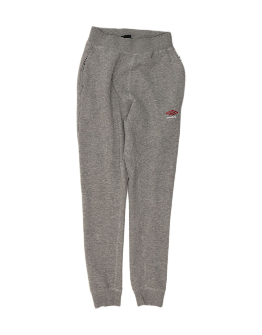 UMBRO Womens Tracksuit Trousers Joggers UK 12 Medium Grey Cotton