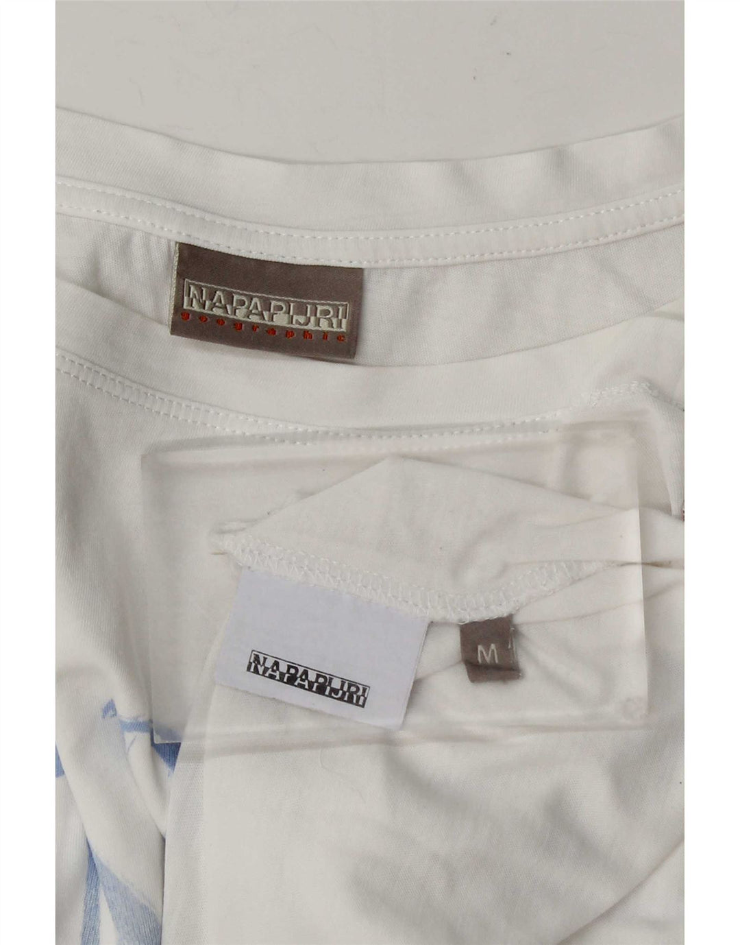 Damska koszulka graficzna Napapijri Top UK 14 Medium White