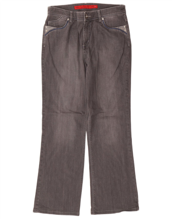 Damskie jeansy PER UNA Roma Bootcut UK 12 Medium W30 L28 Szara bawełna