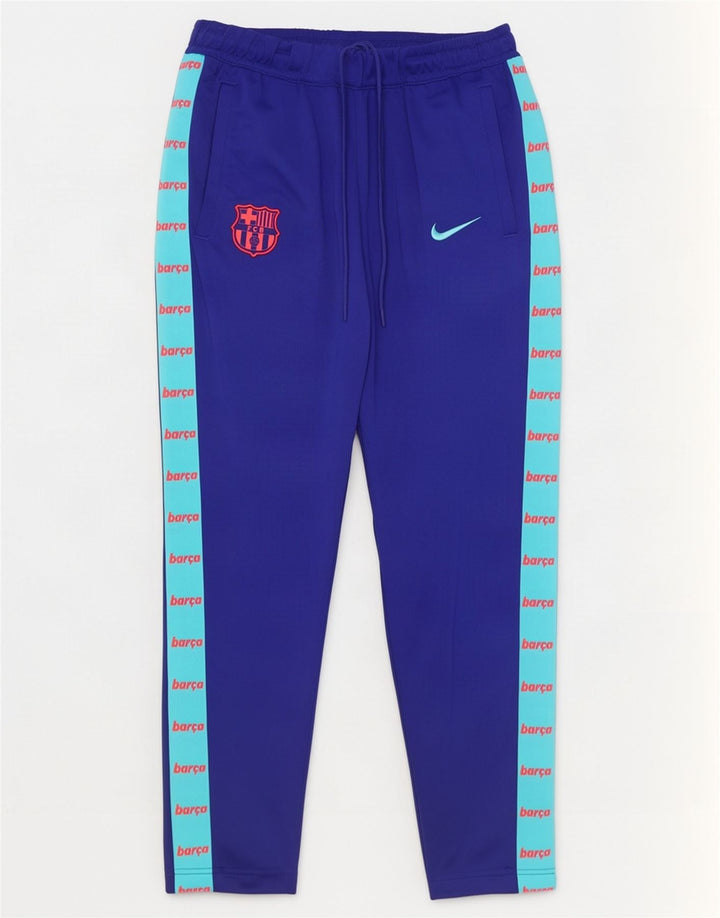 Męskie spodnie dresowe Nike Barcelona Graphic w kolorze średnioniebieskim