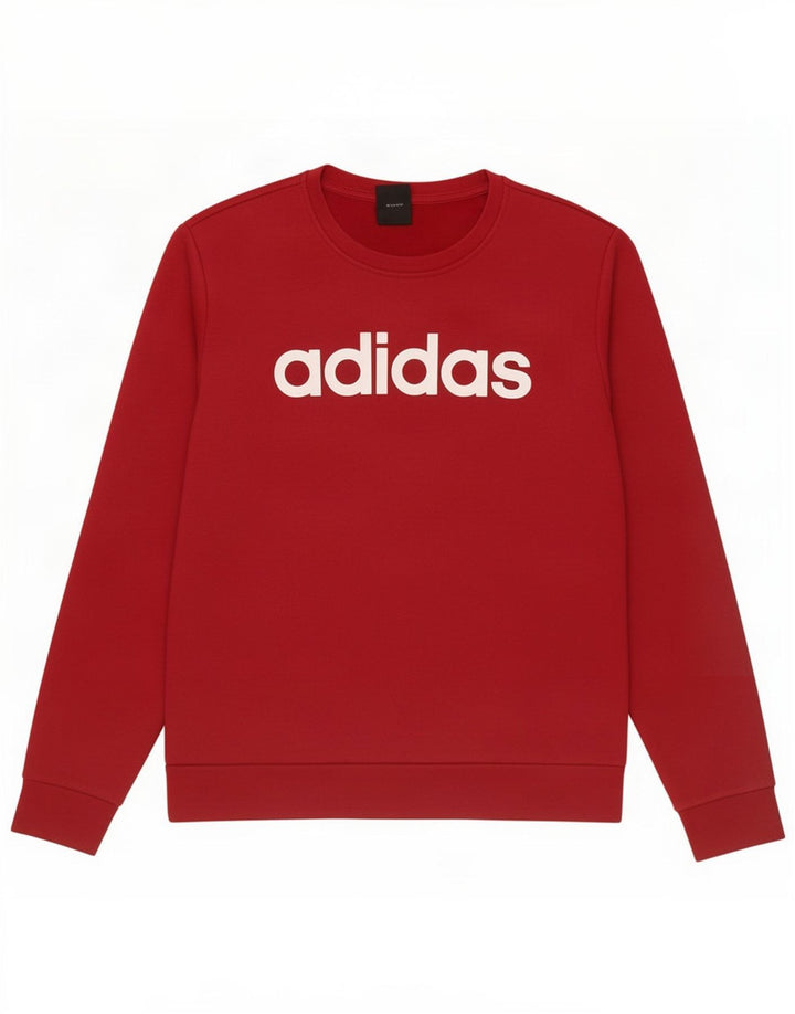 Damska bluza Adidas Graphic Jumper UK 12/14 Średnia czerwień