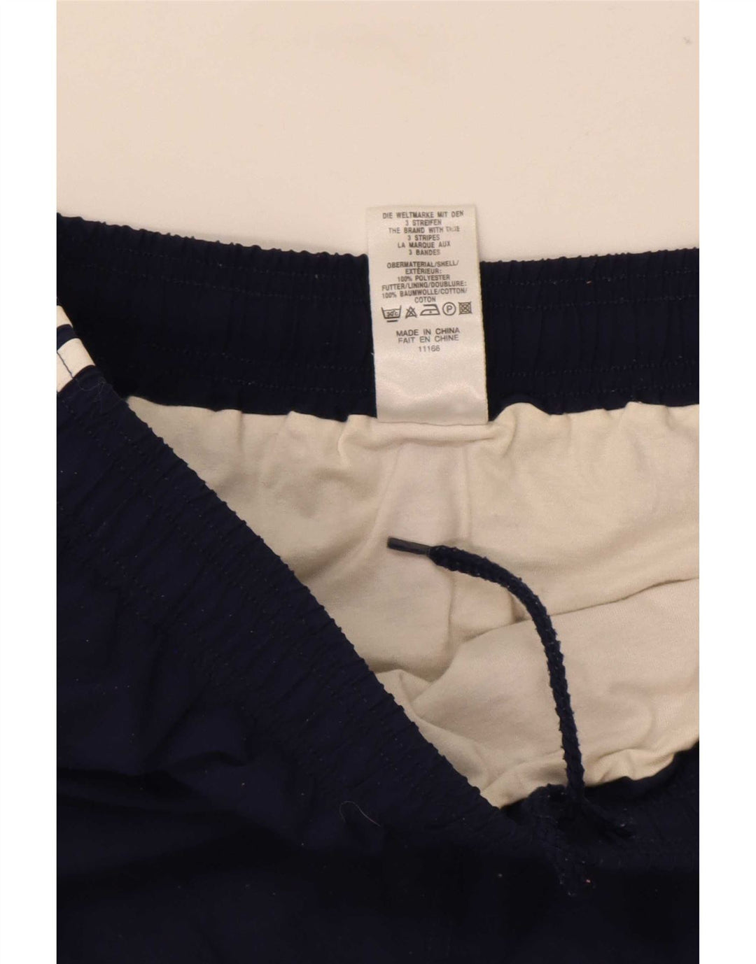 Męskie spodenki sportowe Adidas, duże, granatowe, z poliestru
