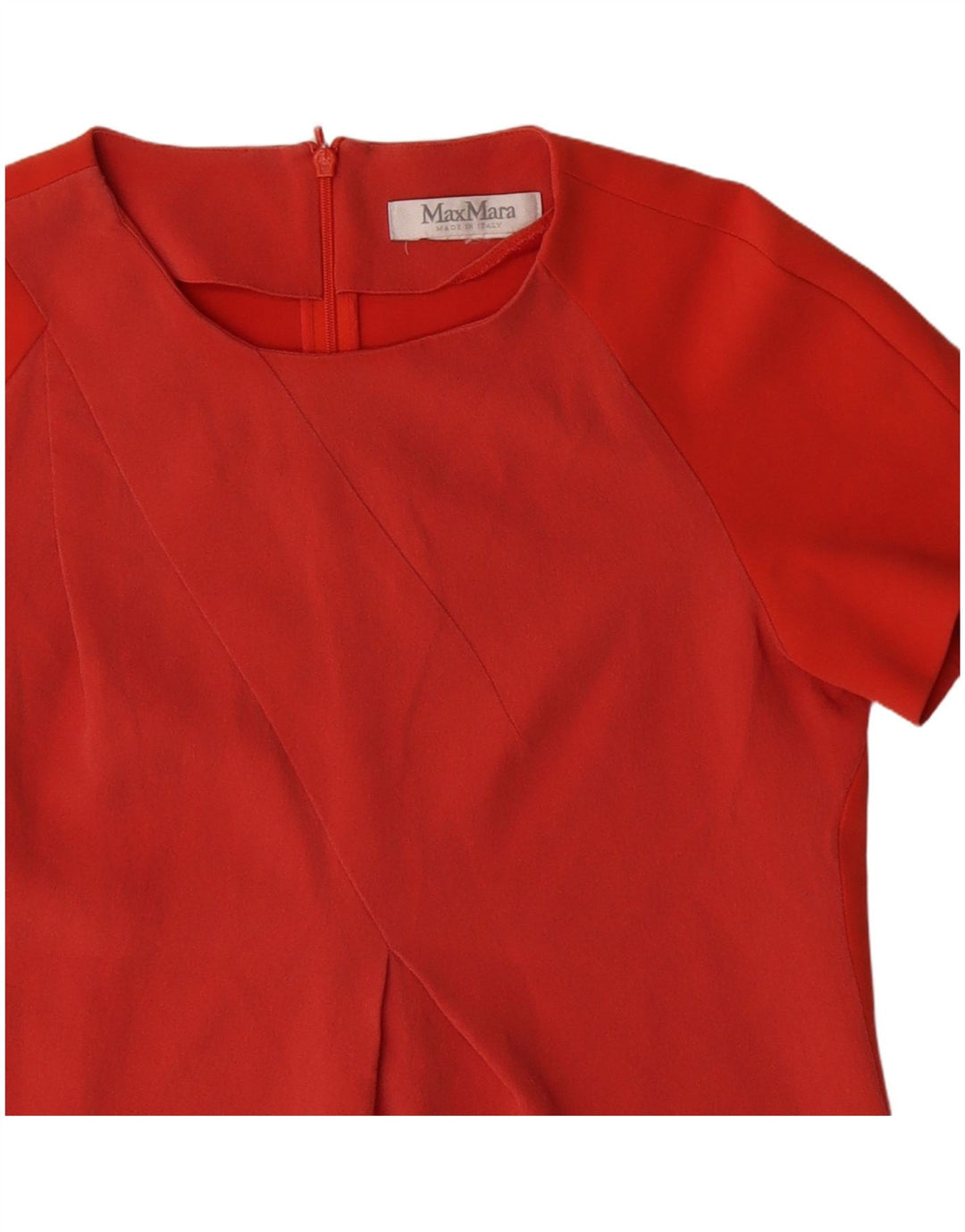Bluzka damska MAX MARA Top UK 12 Średnia czerwień