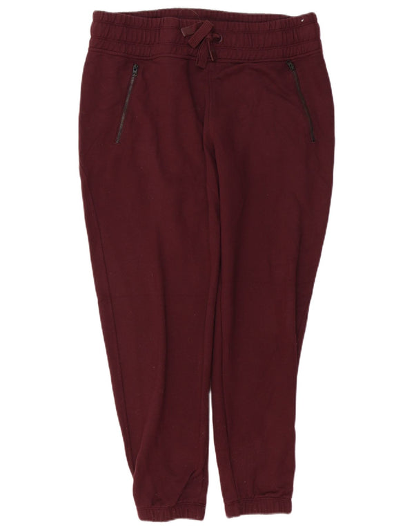 Damskie spodnie dresowe ATHLETA Joggers UK 14 Średni bordowy poliester