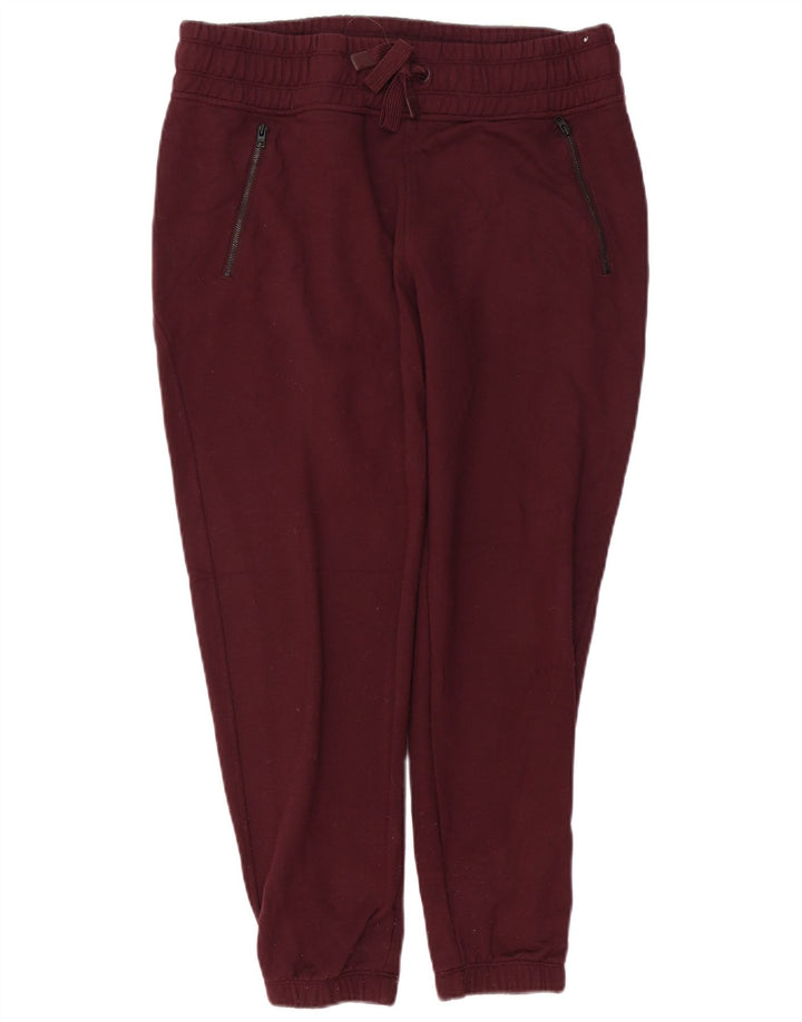 Damskie spodnie dresowe ATHLETA Joggers UK 14 Średni bordowy poliester