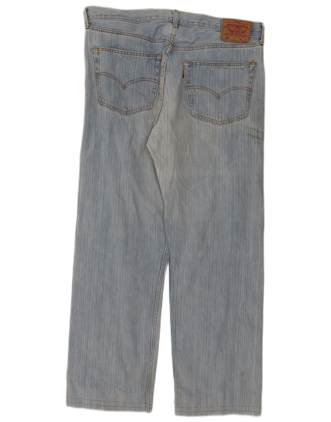 Damskie dżinsy Levi's 501 Straight W38 L29 Niebieskie