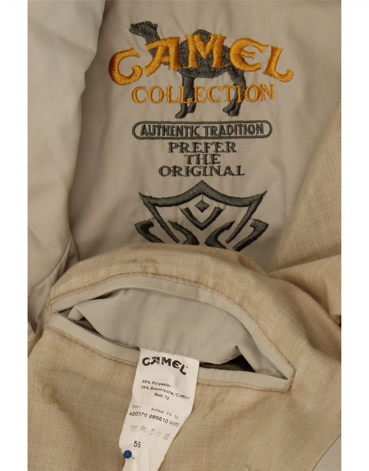 Męska kurtka użytkowa CAMEL ACTIVE IT 56 3XL Szary poliester z blokami kolorów