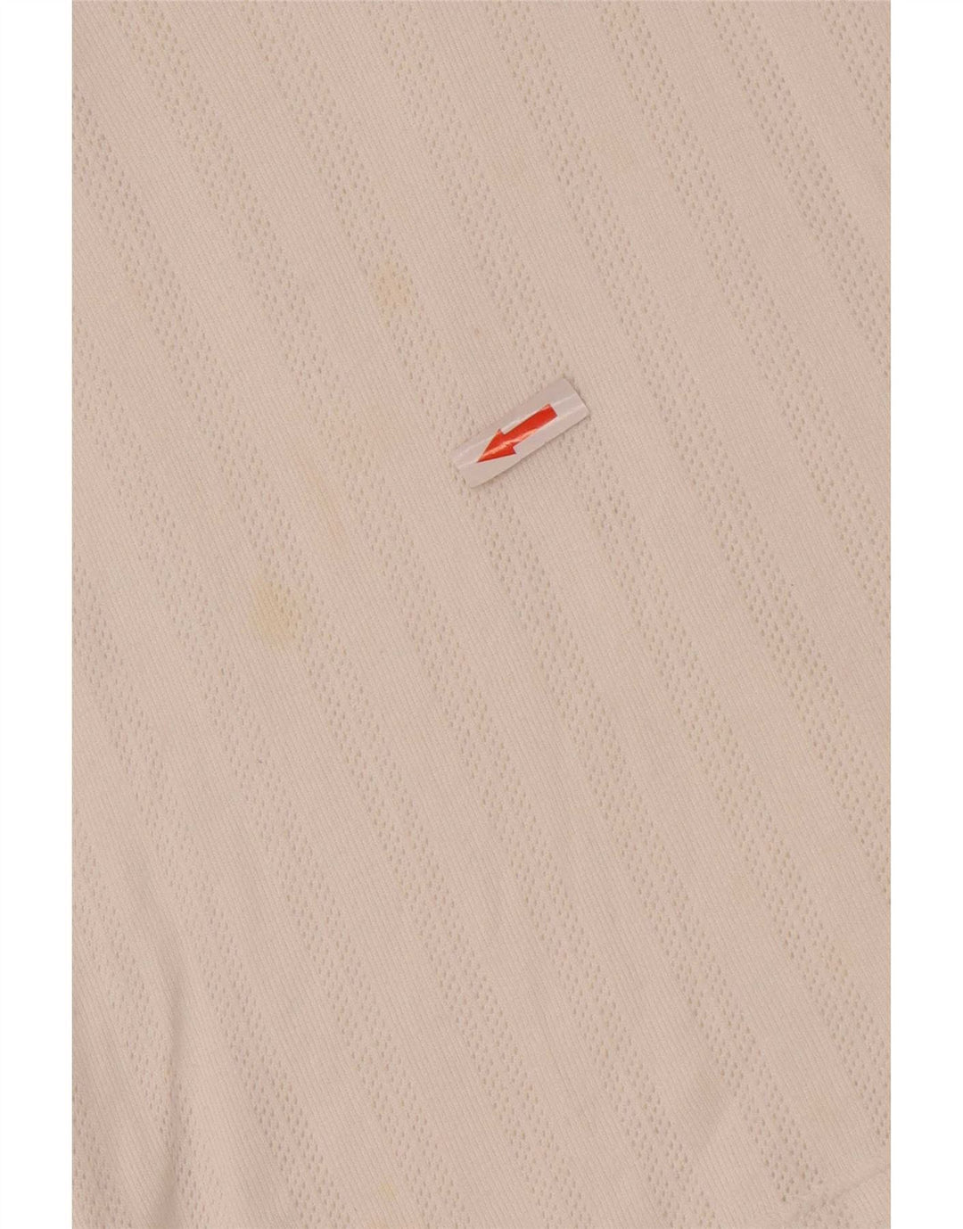 Damska koszulka polo bez rękawów Sergio Tacchini EU 38 Medium White Fair Isle