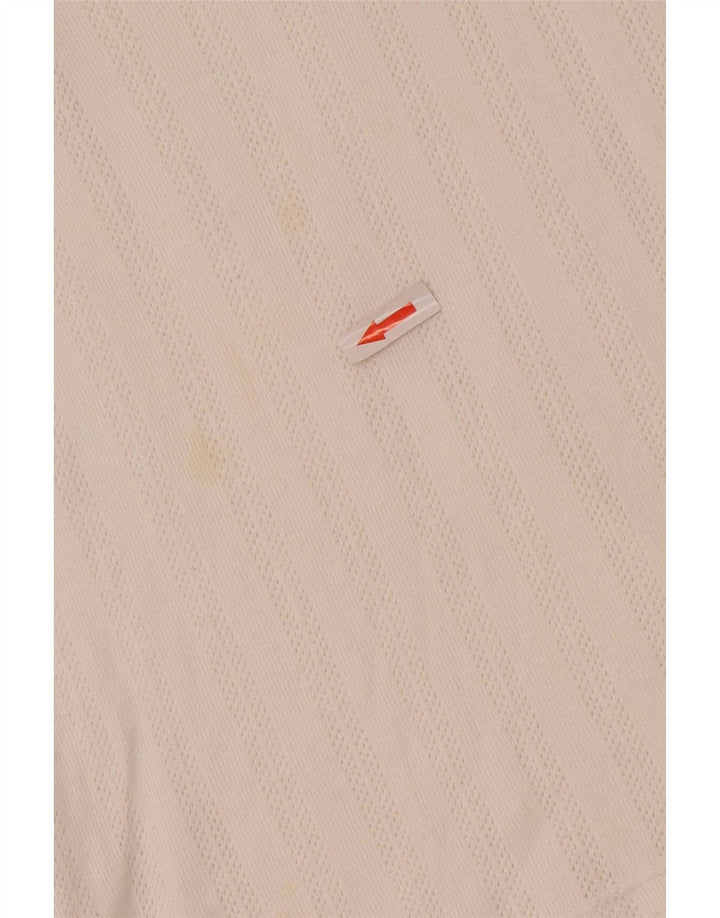 Damska koszulka polo bez rękawów Sergio Tacchini EU 38 Medium White Fair Isle