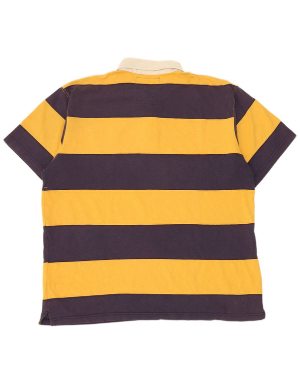 Męska koszulka polo do rugby Converse 3XL w granatowe paski
