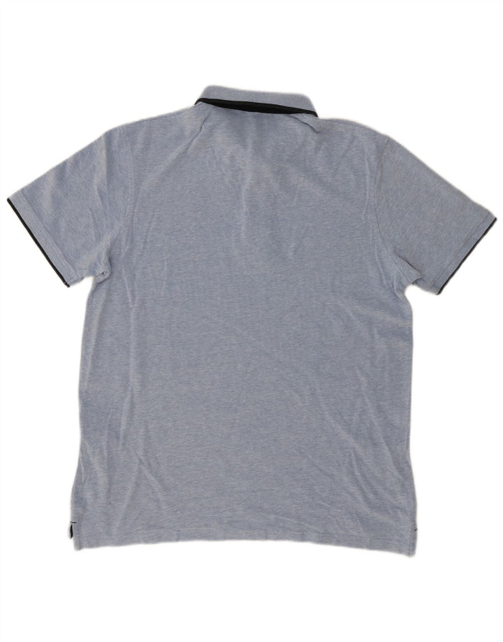 Męska koszulka polo Jack & Jones XL, niebieska, bawełniana