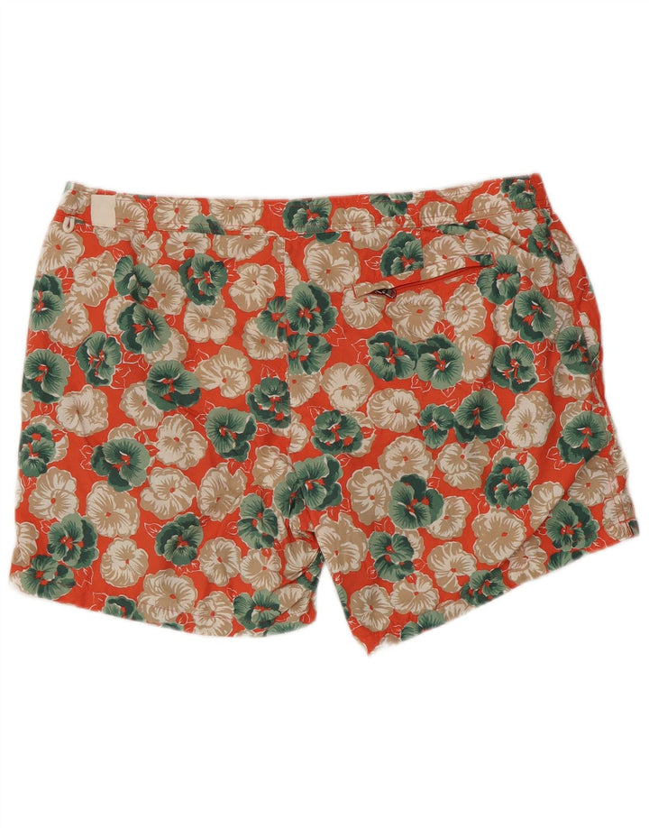 Męskie spodenki kąpielowe J. Crew, duże, wielokolorowe w kwiaty