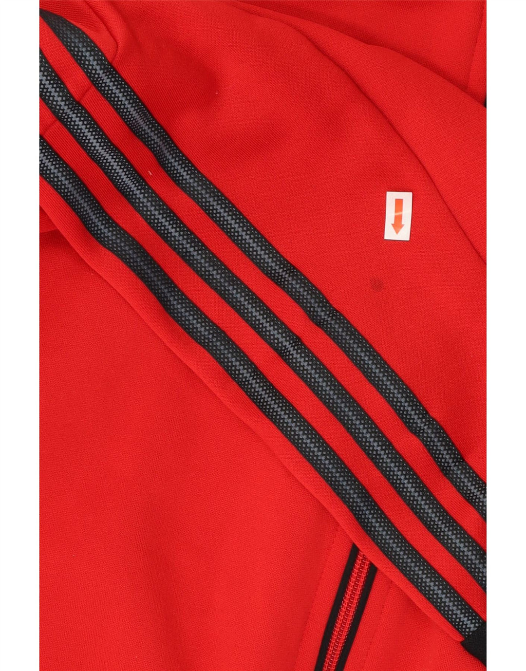 Adidas Męska kurtka dresowa Climalite 2XL, czerwona, poliester