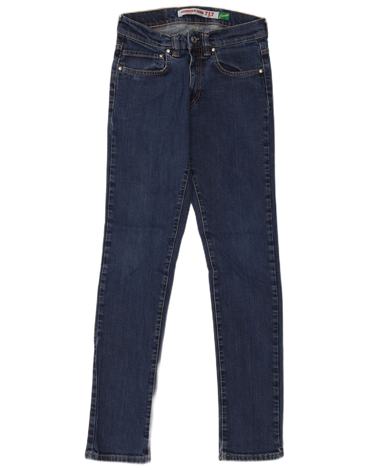 Damskie jeansy Carrera 717 Slim W29 L33 Granatowa bawełna
