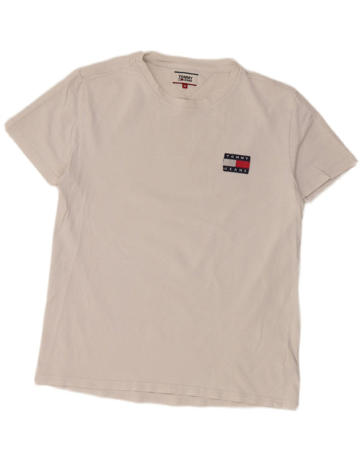 T-shirt męski Tommy Hilfiger Top, średni, biały, bawełniany