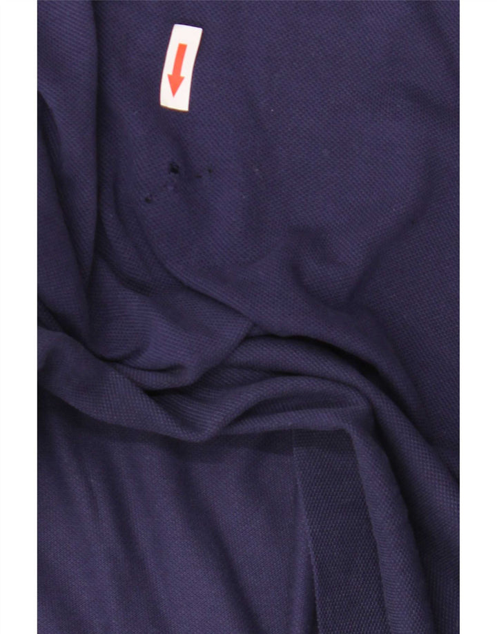 Męska koszulka polo Lacoste, rozmiar 3, mała, fioletowa, bawełniana