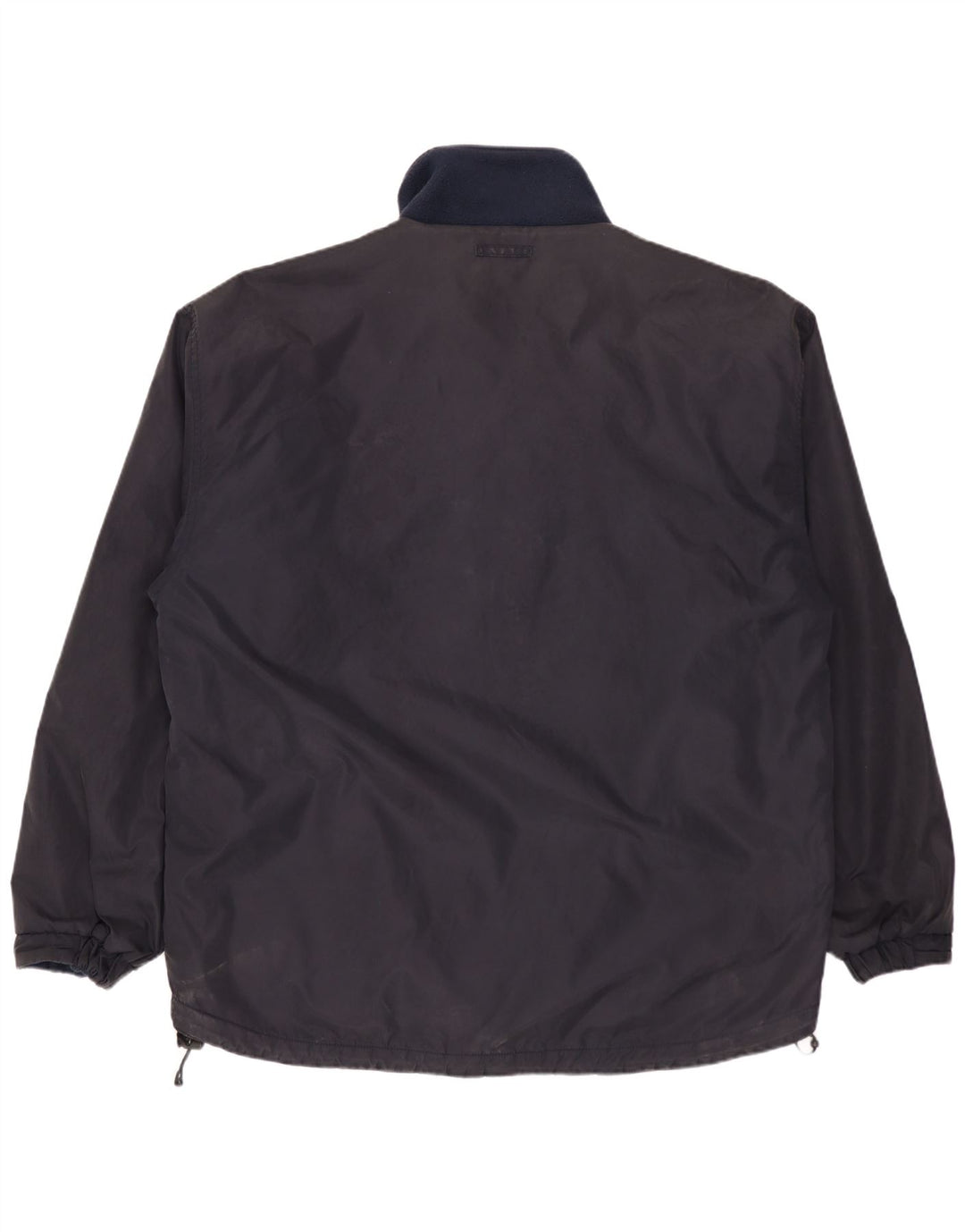 Męska dwustronna kurtka WOOLRICH UK 40, duża, granatowa, nylonowa