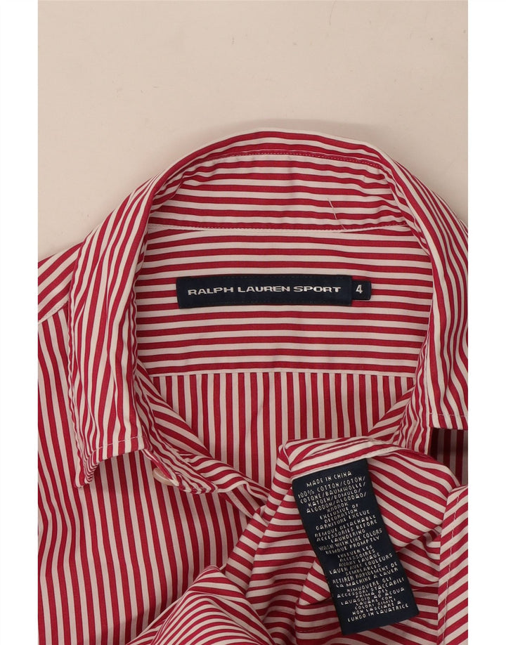 Koszula damska RALPH LAUREN US 4, mała, bawełniana w czerwone paski