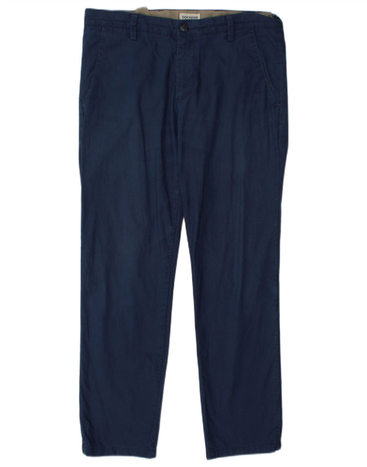 Męskie spodnie chino Dockers Extra Sim Fit W32 L29 granatowe