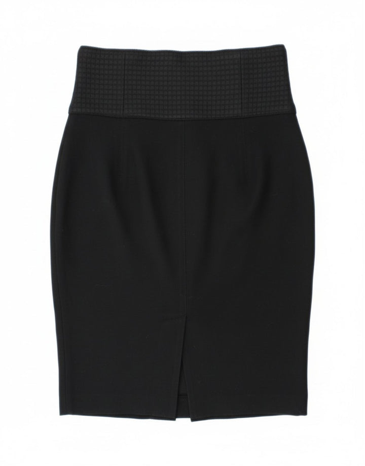 Damska spódnica ołówkowa Pinko UK 12 Medium W28 Czarna wiskoza