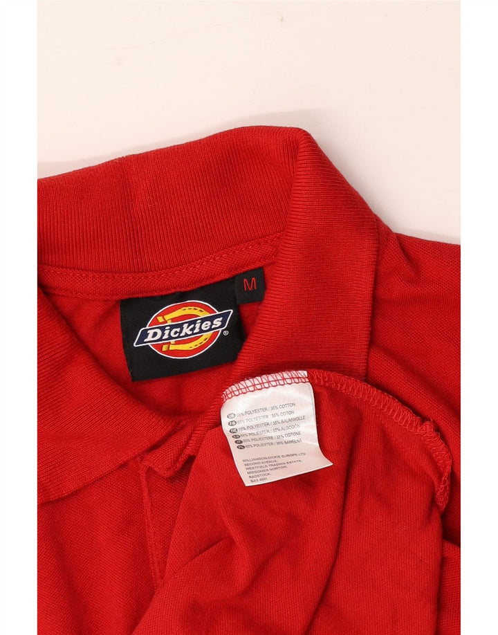 Męska koszulka polo Dickies, średni czerwony poliester