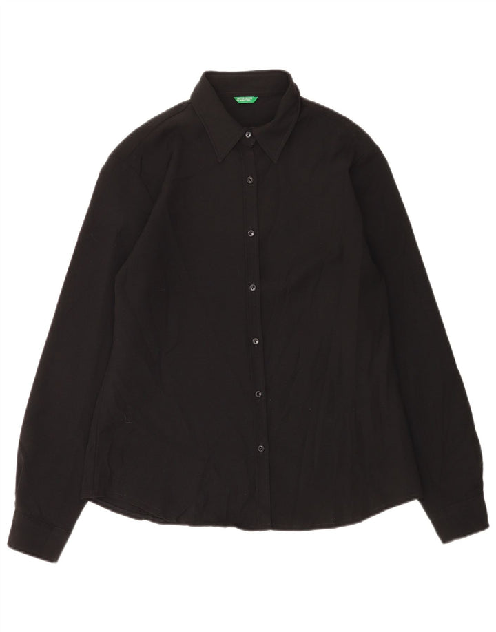 Koszula damska Benetton UK 14, duża, czarna