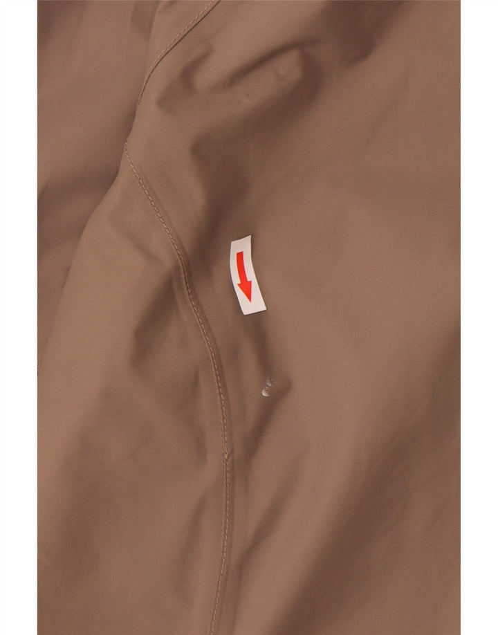 Męska kurtka przeciwdeszczowa z kapturem The North Face UK 38, średni beż, nylon
