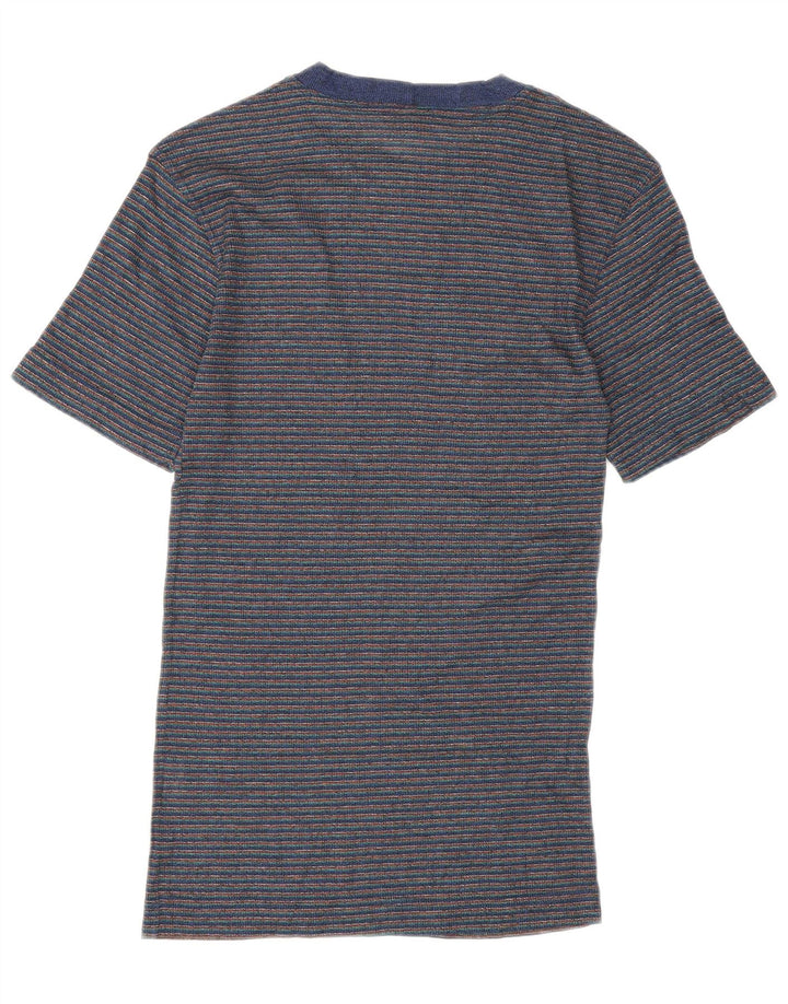 T-shirt męski Missoni, bawełniany, średni, granatowy w paski