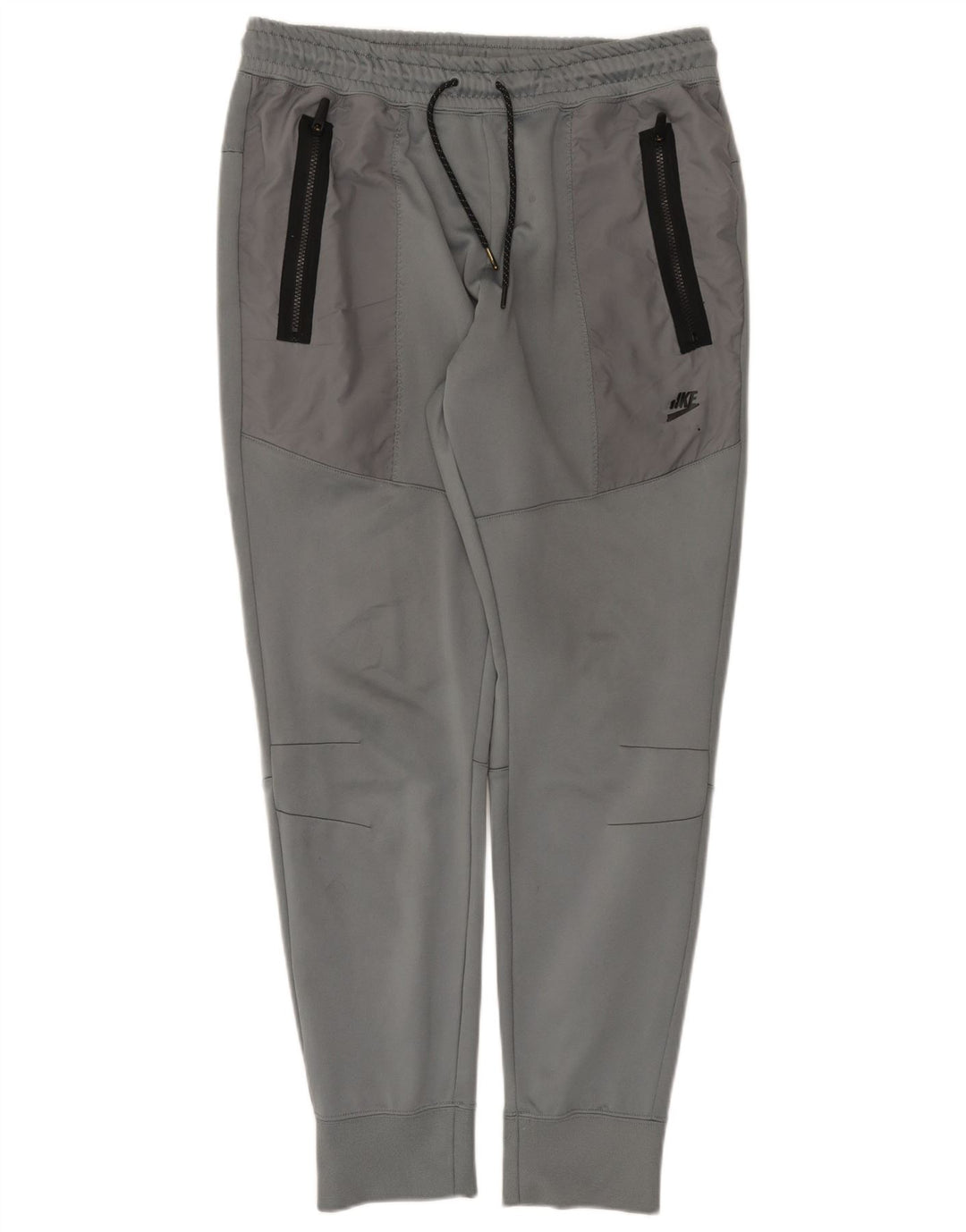 Męskie spodnie dresowe Nike Therma-Fit Joggers, duże, szare, poliestrowe