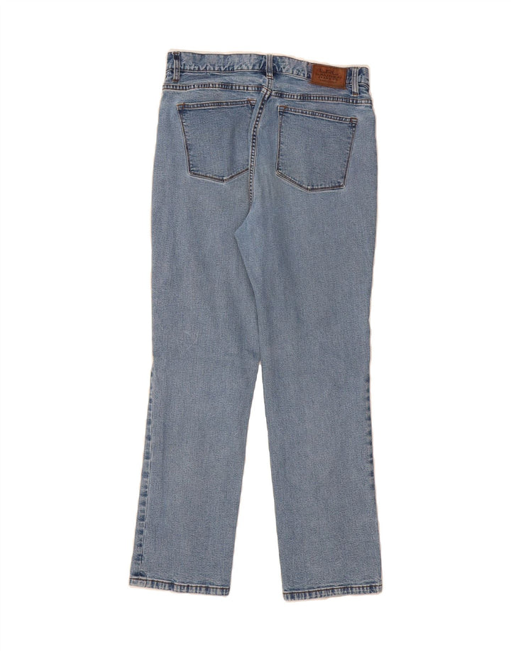 RALPH LAUREN Womens Straight Jeans US 8 Medium W32 L29 Blue Cotton Vintage Ralph Lauren and Second-Hand Ralph Lauren from Messina Hembry 