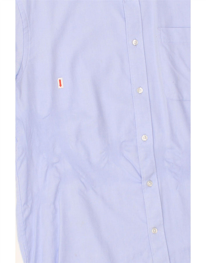 TOMMY HILFIGER Mens Wrinkle Resistant Shirt Size 15 1/2 Medium Blue Vintage Tommy Hilfiger and Second-Hand Tommy Hilfiger from Messina Hembry 
