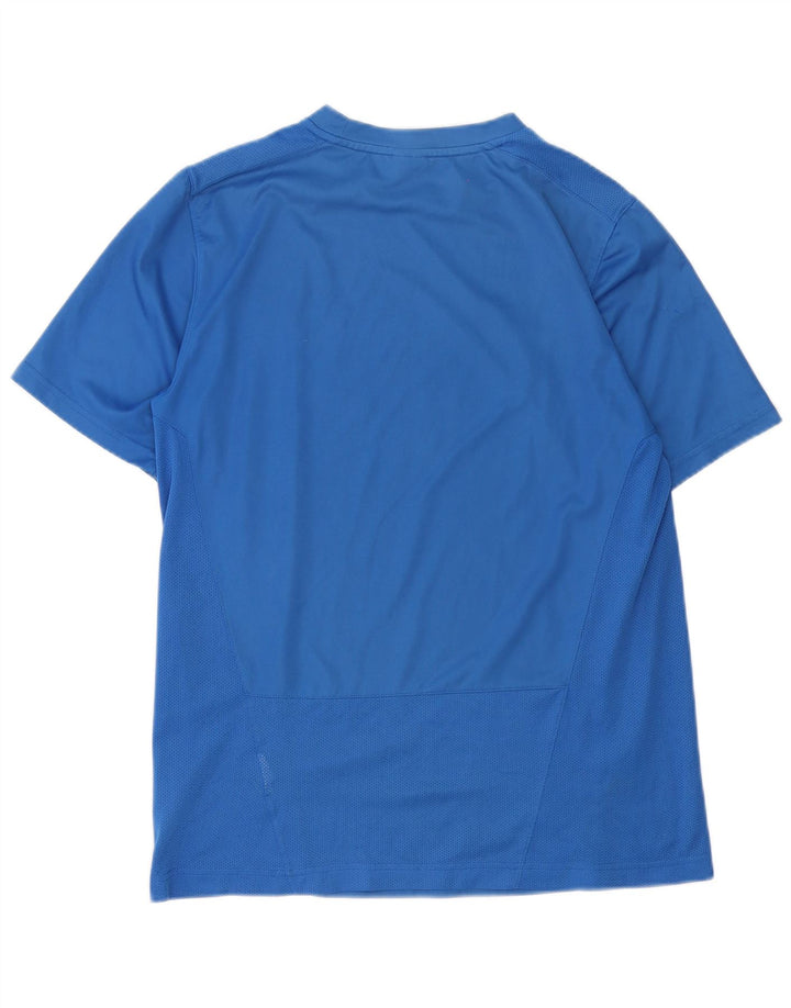 Męska koszulka Nike Dri Fit Top UK 39/41 Średni Niebieski