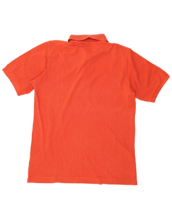 Męska koszulka polo Kappa, średnia, pomarańczowa, bawełniana