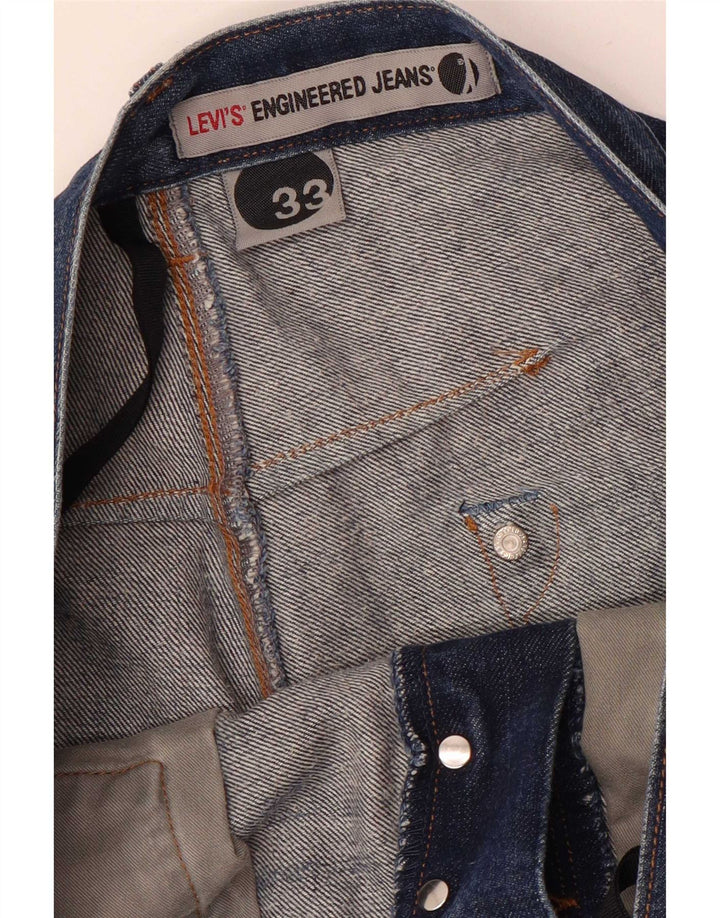 Męskie dżinsy Levi's Engineered Straight W33 L33 Niebieskie