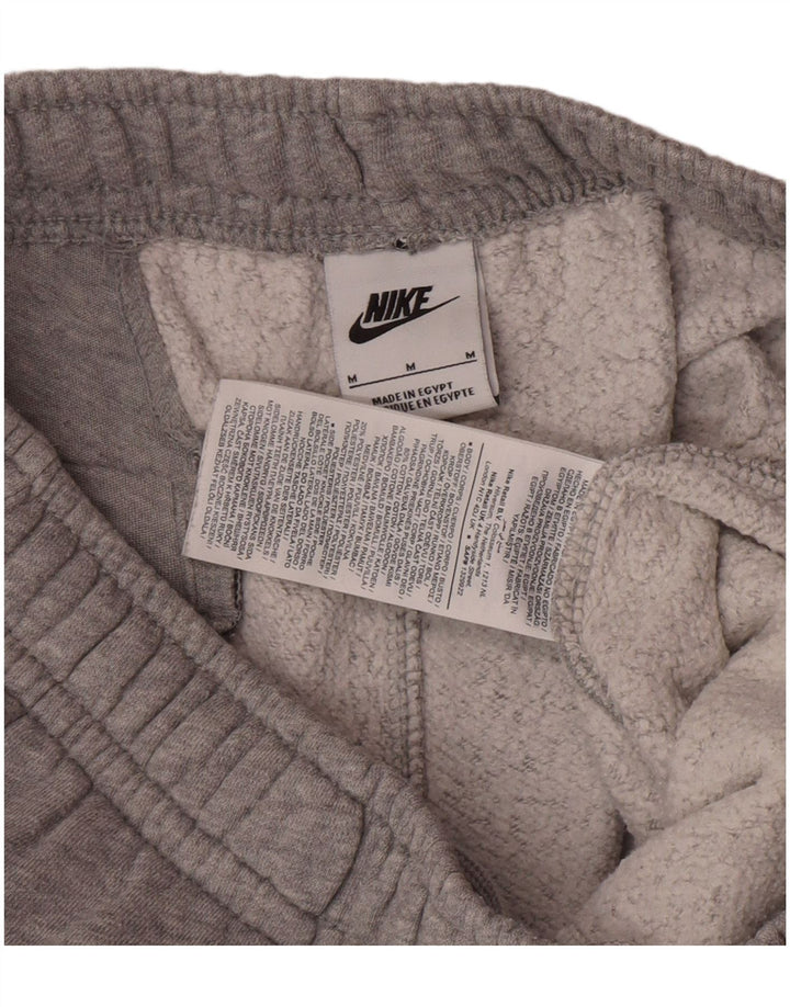 Męskie spodnie dresowe Nike, średnioszare, bawełniane