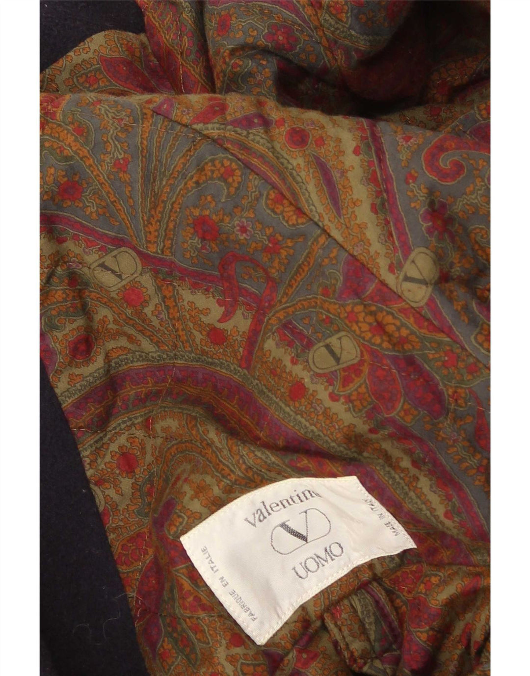 Płaszcz męski Valentino UK 42 XL granatowy