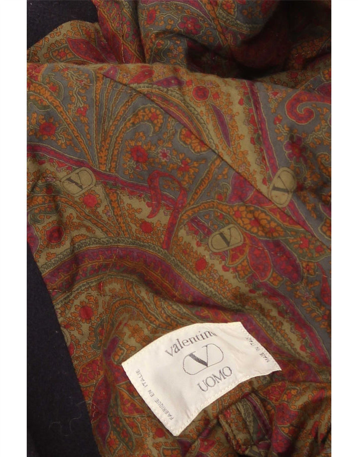 Płaszcz męski Valentino UK 42 XL granatowy