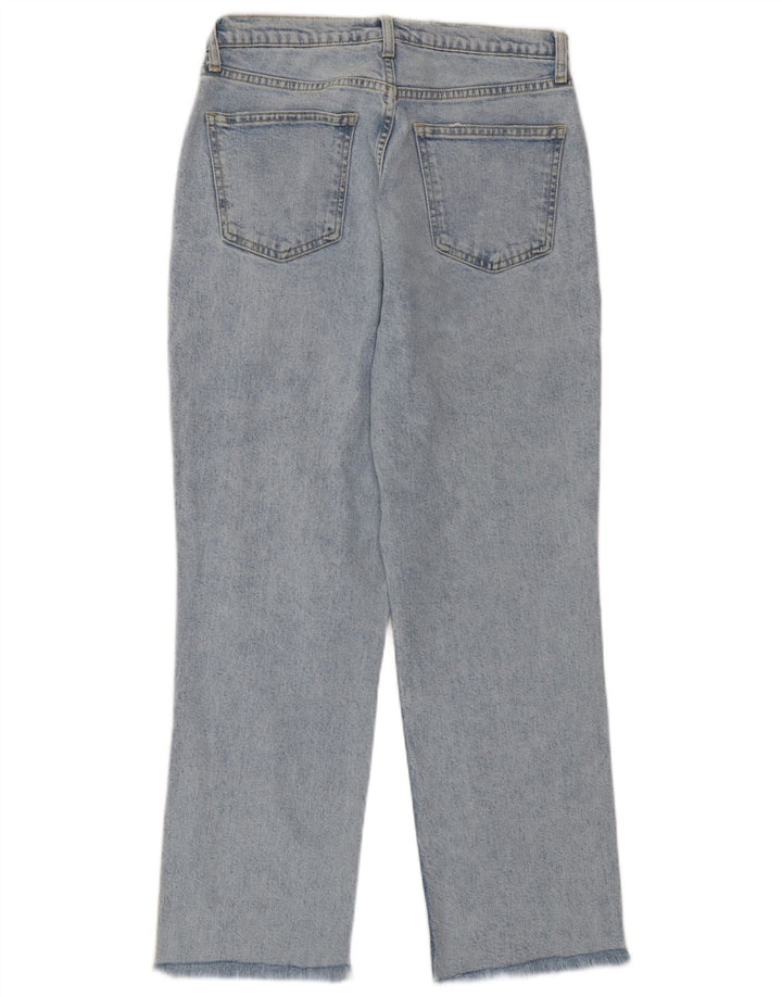 Damskie proste dżinsy Zara EU 40 Medium W30 L26 Niebieskie