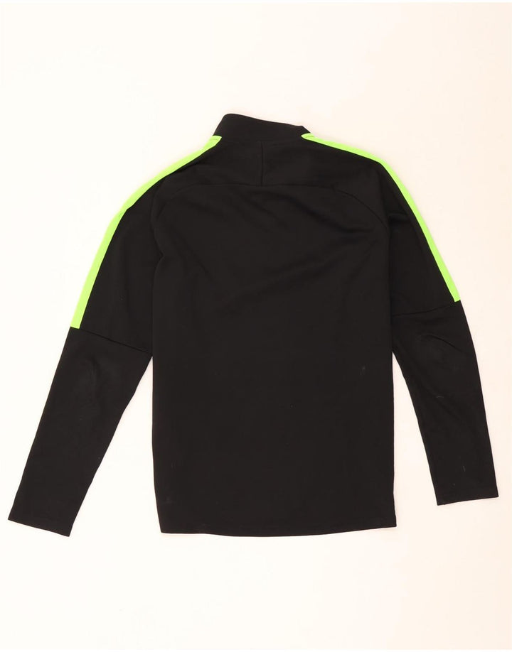 Męski dres Nike Dri Fit z zamkiem błyskawicznym na szyi i średnim czarnym kolorem