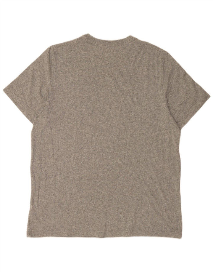 Męska koszulka Nike w rozmiarze XL, szara, nakrapiana bawełna