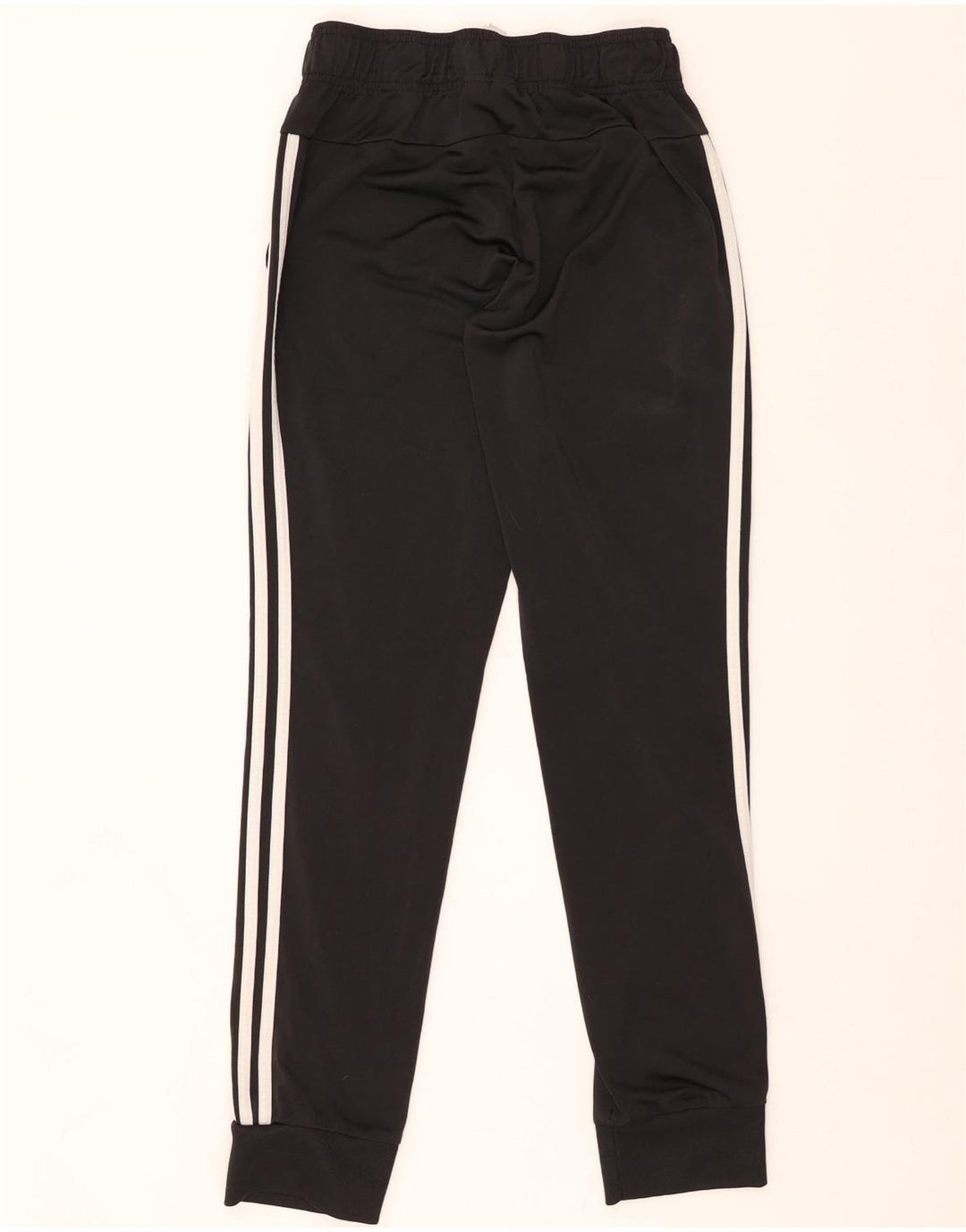 Damskie spodnie dresowe ADIDAS Joggers UK 8/10, małe, czarne, poliestrowe
