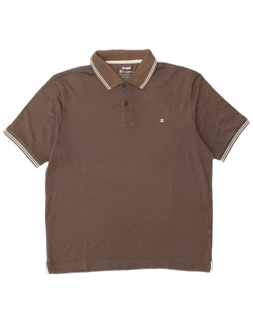 Męska koszulka polo Champion Easy Fit, duża, brązowa