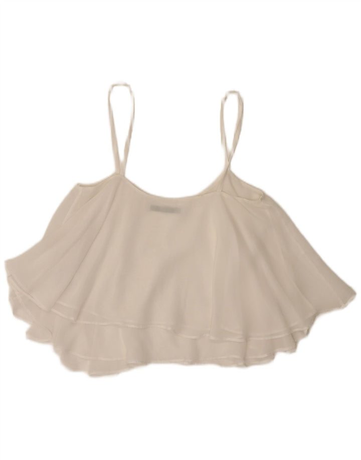 Top damski Zara Trafaluc Cami UK 6 XS biały