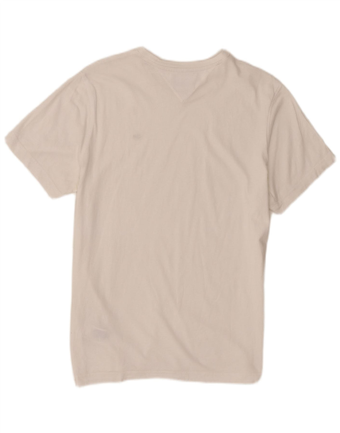 T-shirt męski Tommy Hilfiger, duży, biały, bawełniany
