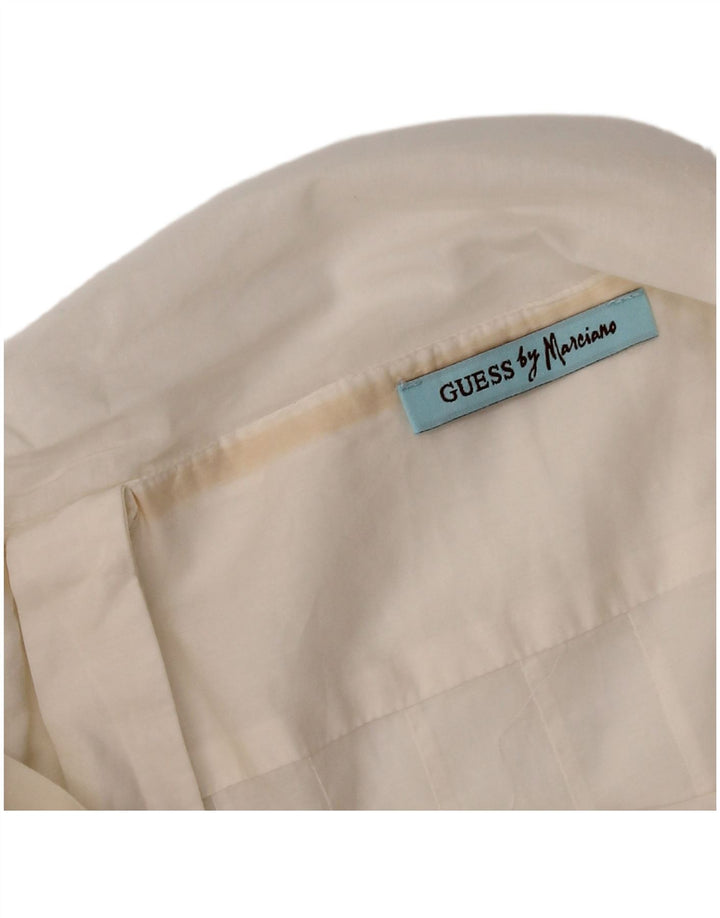 Damska bluzka bez rękawów GUESS BY MARCIANO, UK 8, mała, biała