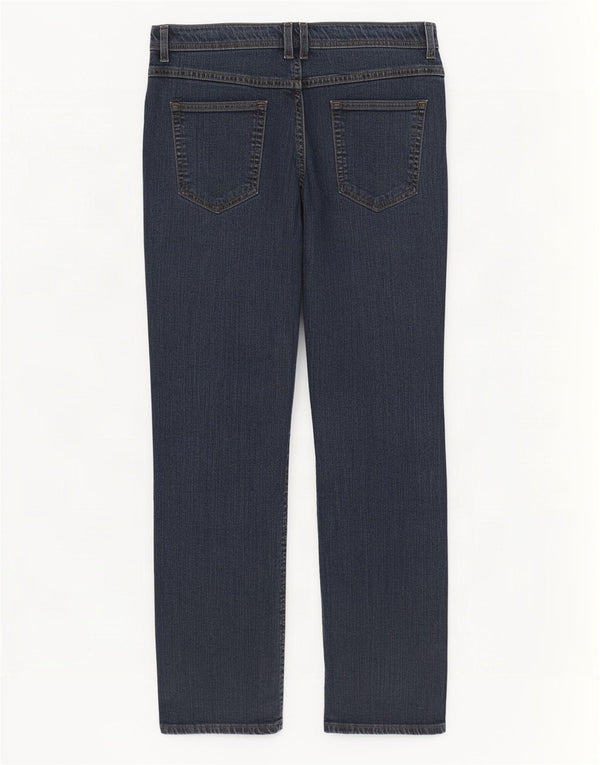Marks & Spencer Damskie proste dżinsy UK 14 Medium W30 L30 Granatowe